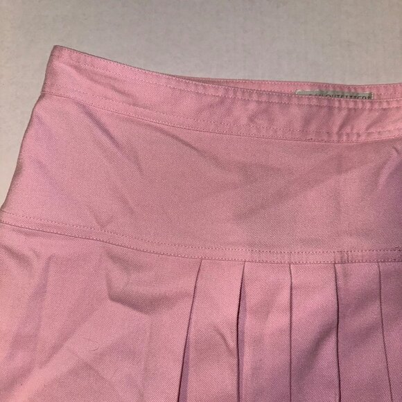 Urban Outfitters Baby Pink Uniform Cheerleader Skirt Side Zip Womens Large - Picture 3 of 8